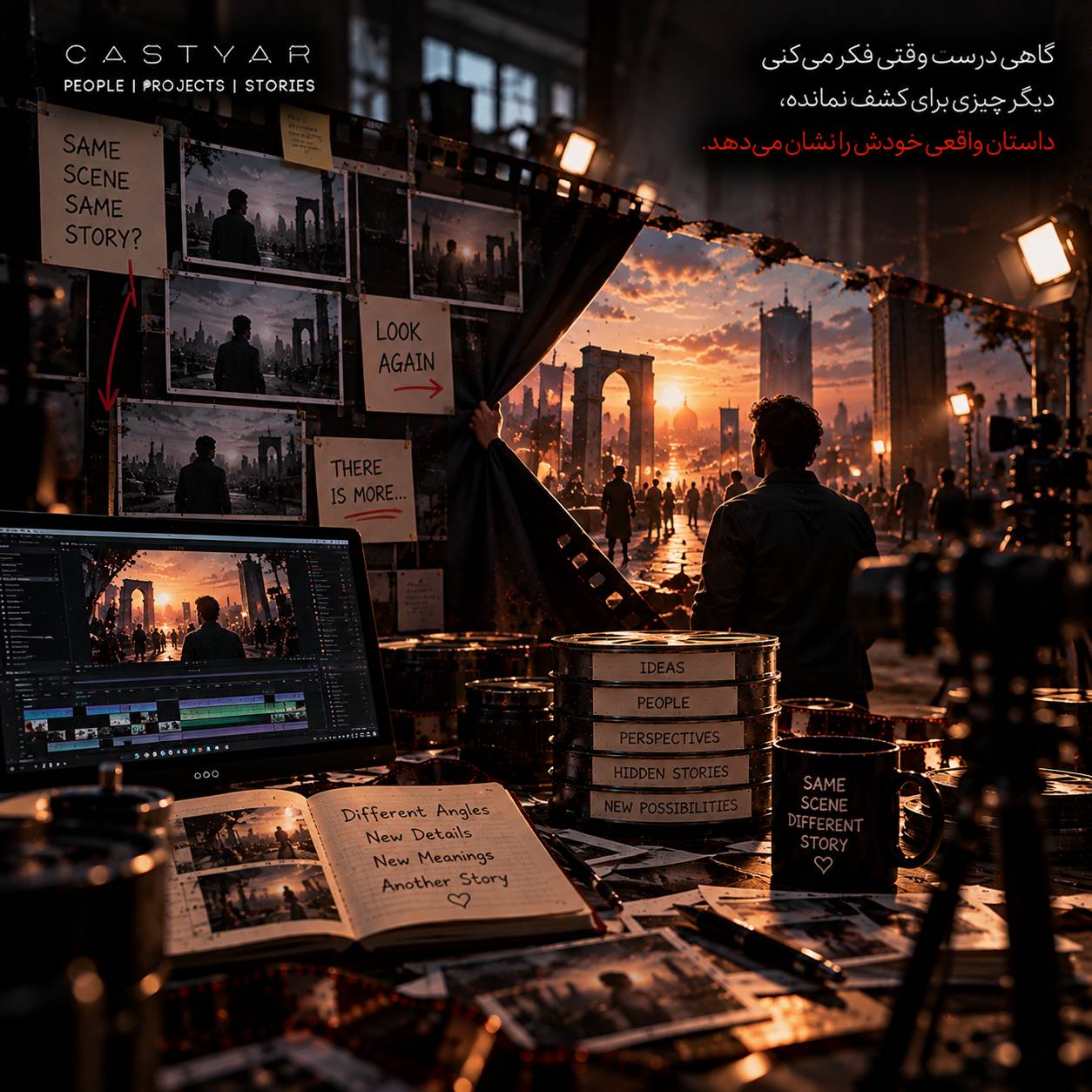 گاهی درست وقتی فکر می‌کنی دیگر چیزی برای کشف نمانده، داستان واقعی خودش را نشان می‌دهد